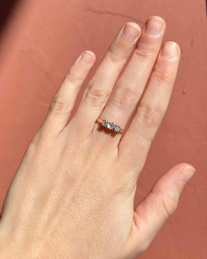 &quot;Joarah&quot; Diamond Trilogy Ring