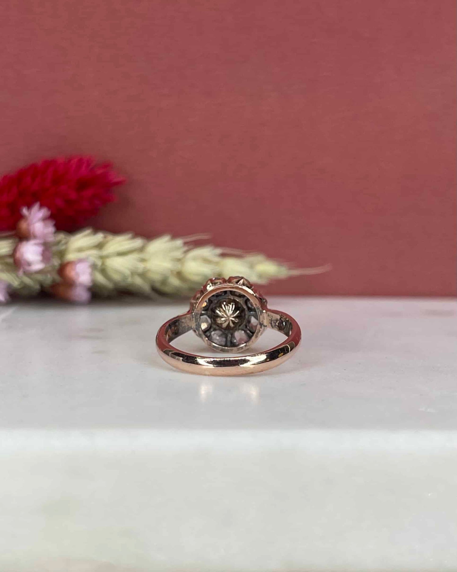 Bague Marguerite Perle &amp; Diamants &quot;Anaïa&quot;