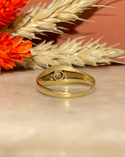&quot;Gwen&quot; Diamond Bangle Ring