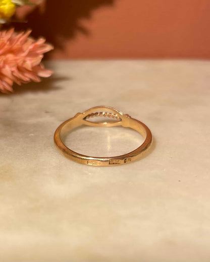 Bague Vintage ajourée &quot;Sana&quot;