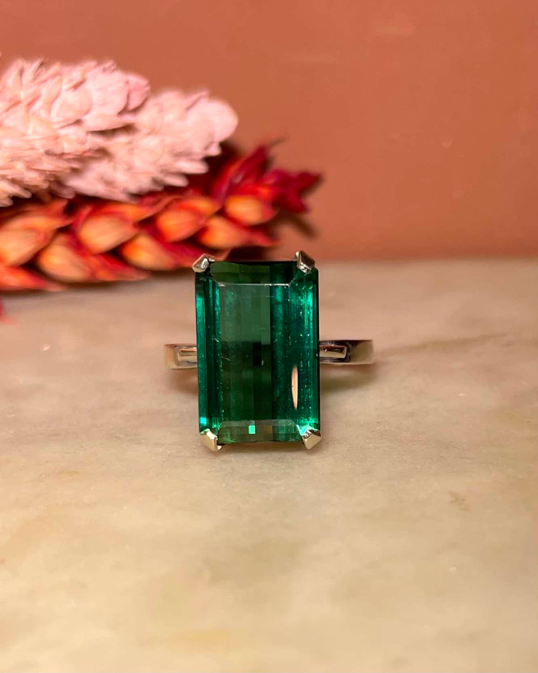 Bague Cocktail Tourmaline 7 carats &quot;Jorine&quot;