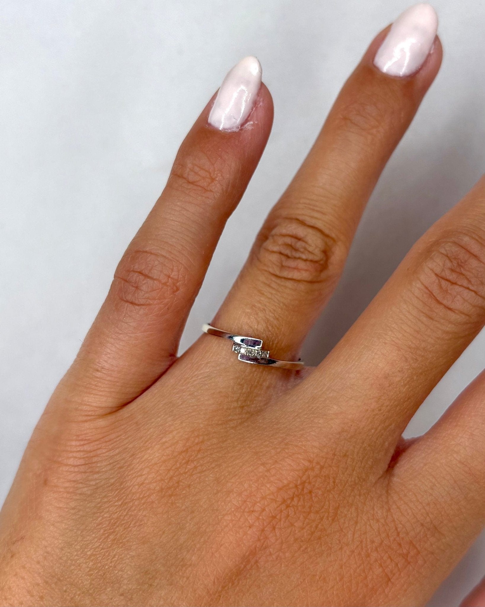 Bague Anneau Diamants "Émilia" - Elliade Paris