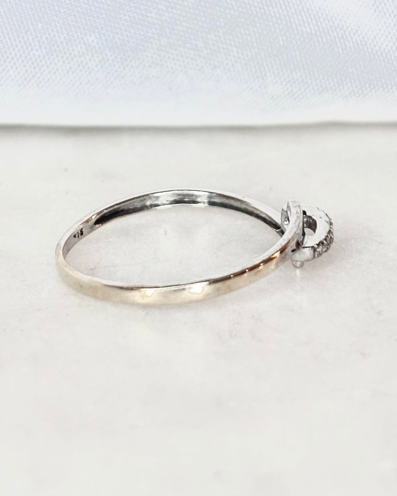 Bague Anneau Diamants "Émilia" - Elliade Paris