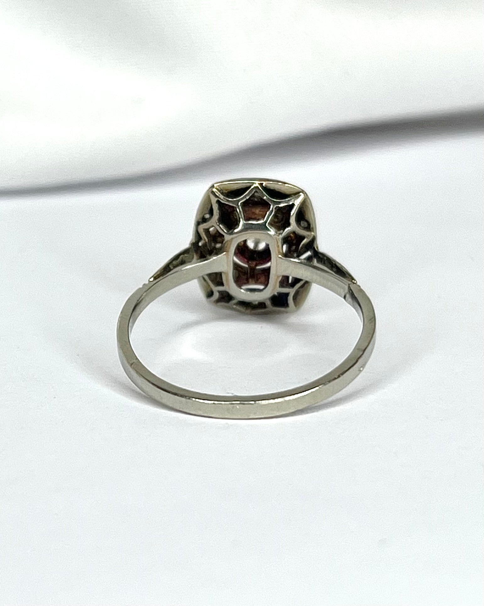 Bague Art - Déco 13 Diamants "Anouchka" - Elliade Paris