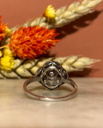 Bague Art - déco 13 Diamants &quot;Carole&quot; - Elliade Paris