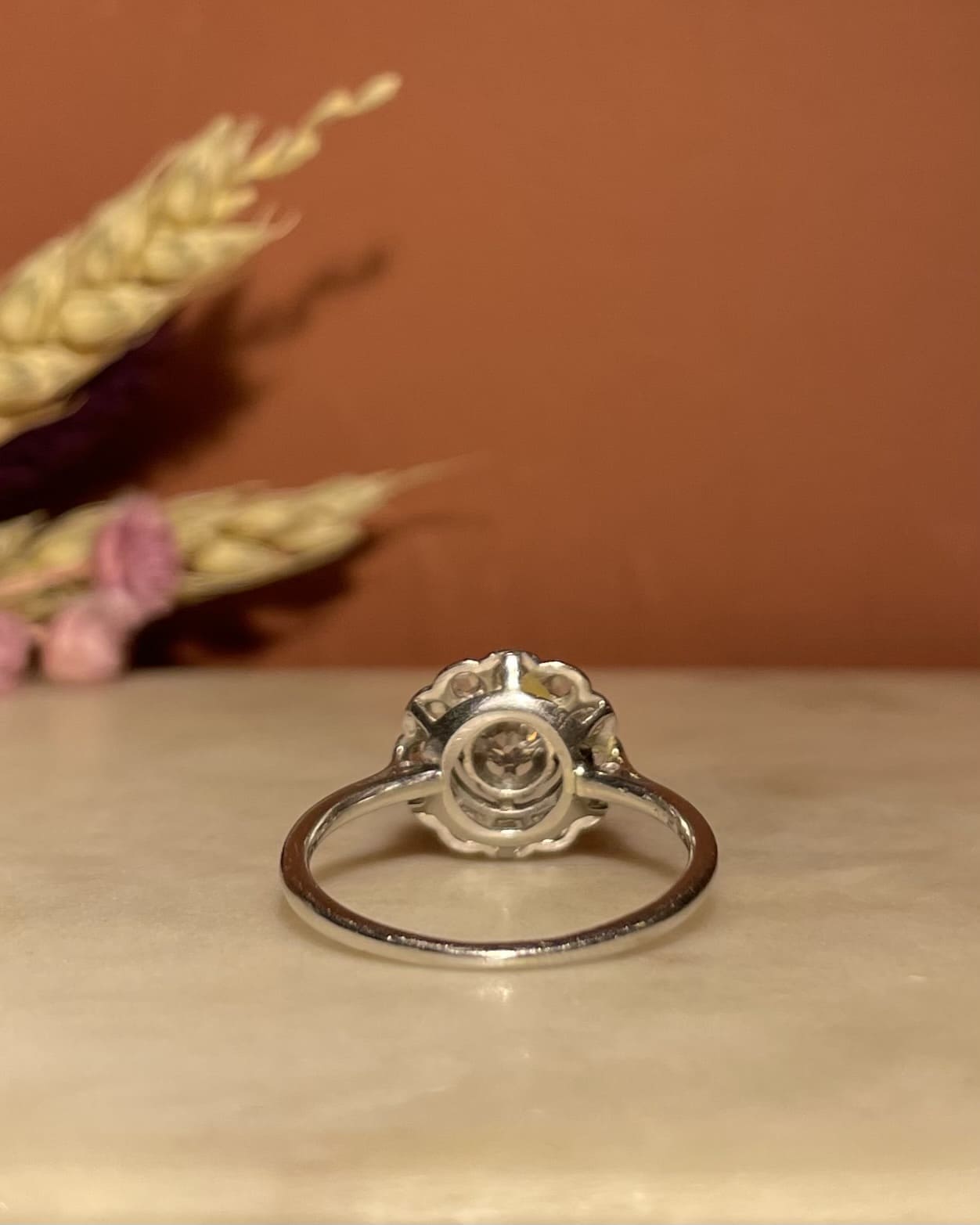 Bague Art - Déco 13 Diamants "Katsia" - Elliade Paris