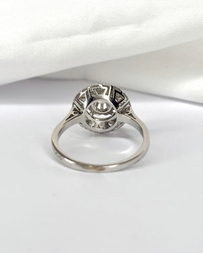 Bague Art déco 15 Diamants &quot;Julie&quot; - Elliade Paris