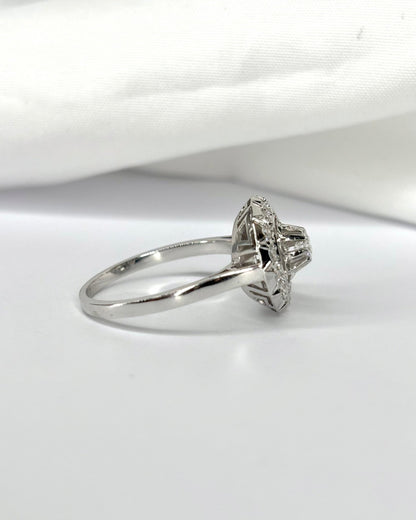 Bague Art déco 15 Diamants &quot;Julie&quot; - Elliade Paris