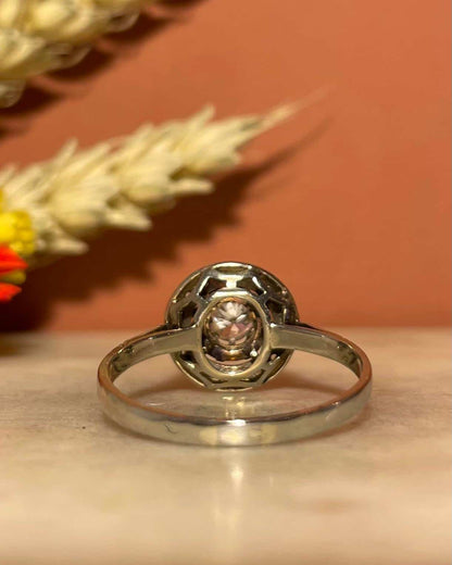 Bague Art Déco 17 Diamants &quot;Nina&quot; - Elliade Paris
