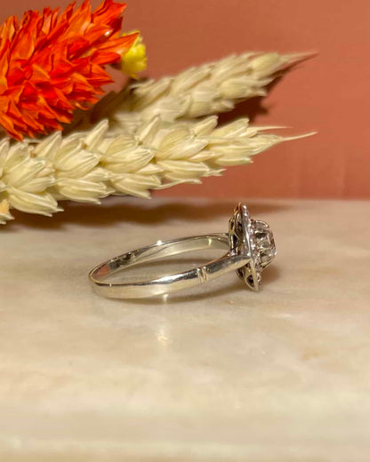 Bague Art Déco 17 Diamants &quot;Nina&quot; - Elliade Paris