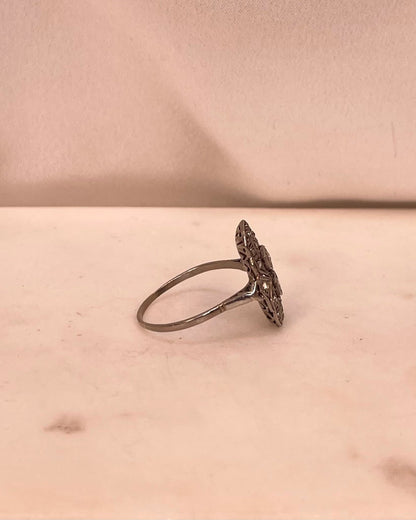 Bague Art - Déco 20 Diamants &quot;Roumi&quot; - Elliade Paris