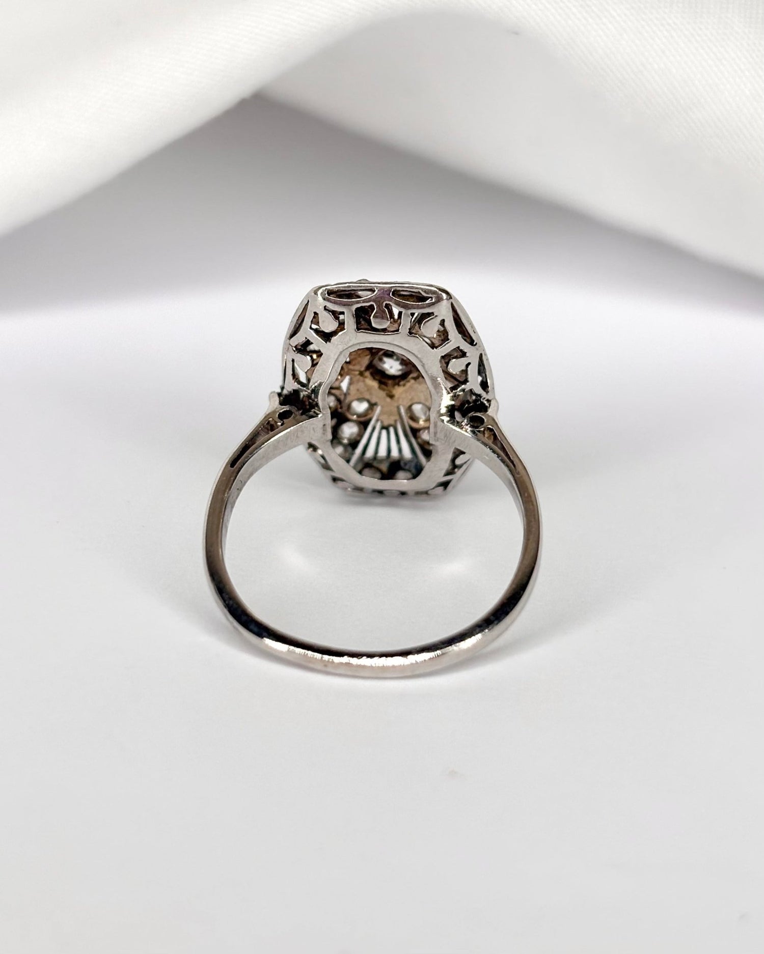 Bague Art Déco 23 Diamants "Liza" - Elliade Paris