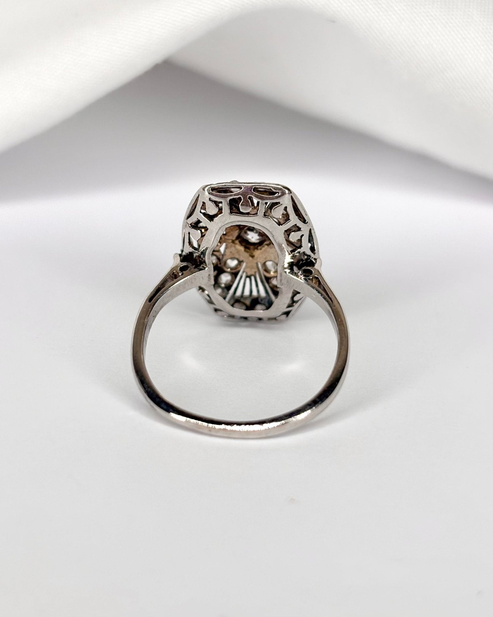 Bague Art Déco 23 Diamants "Liza" - Elliade Paris