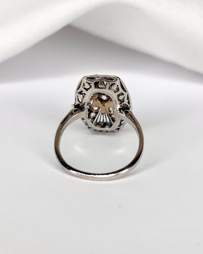 Bague Art Déco 23 Diamants "Liza" - Elliade Paris