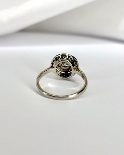 Bague Art - déco 25 Diamants &quot;Léna&quot; - Elliade Paris