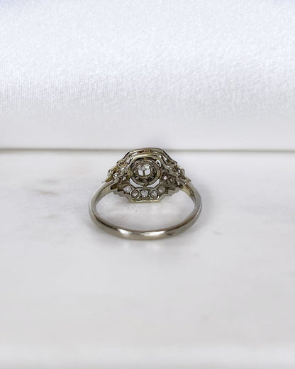 Bague Art - Déco 25 Diamants &quot;Vényra&quot; - Elliade Paris
