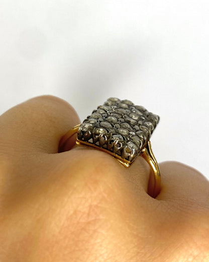 Bague Art Déco 28 Diamants 0.84 carat "Estelle" - Elliade Paris