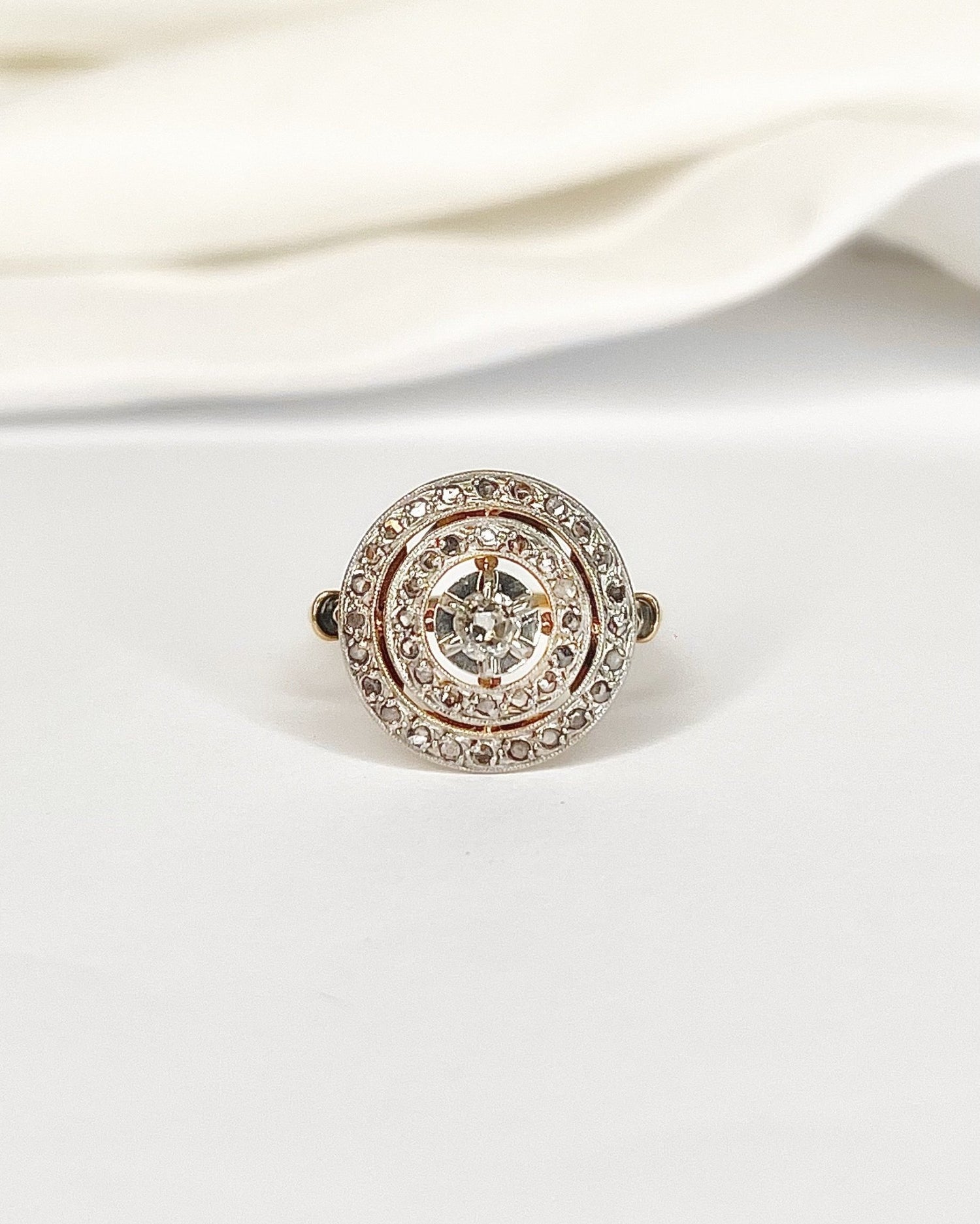 Bague Art-Déco 41 Diamants "Raylee" - Elliade Paris