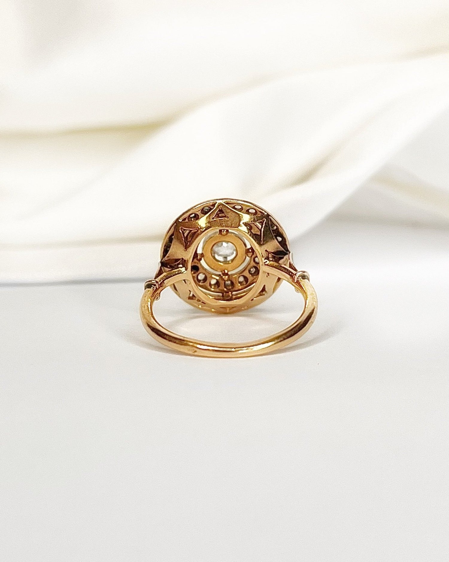 Bague Art-Déco 41 Diamants "Raylee" - Elliade Paris