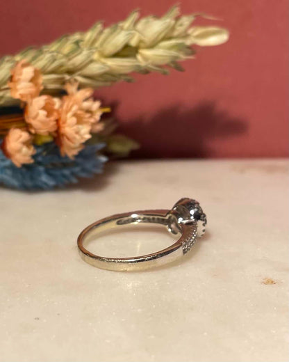 Bague Art - Déco 69 Diamants 0.54 Carat &quot;Lucette&quot; - Elliade Paris