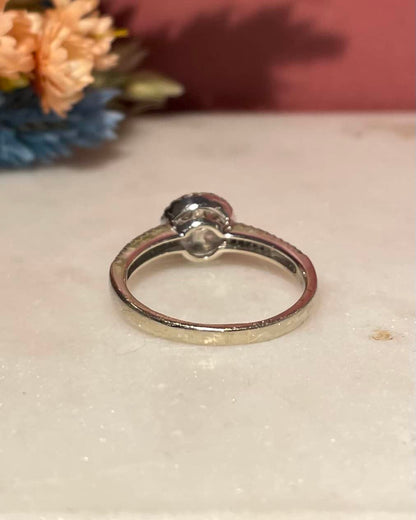 Bague Art - Déco 69 Diamants 0.54 Carat &quot;Lucette&quot; - Elliade Paris