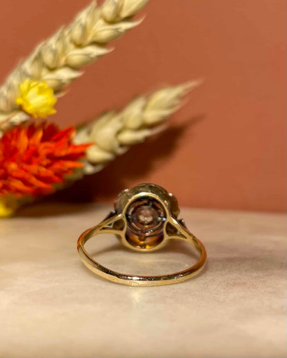 Bague Art - Déco 7 Diamants &quot;Bérénice&quot; - Elliade Paris