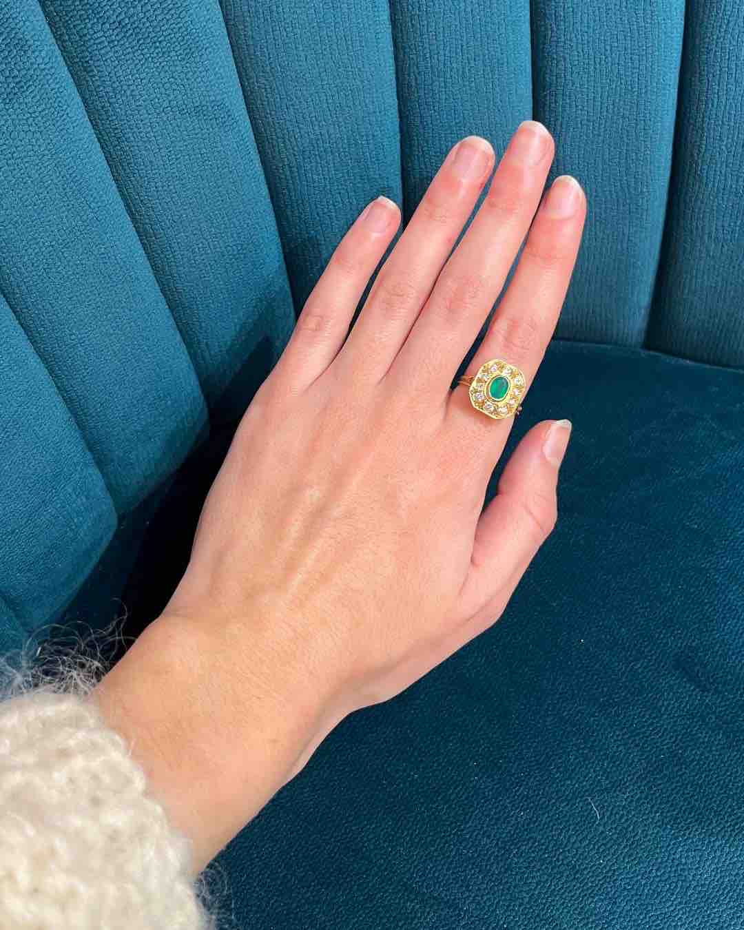 Bague Art - déco "Amanda" - Elliade Paris