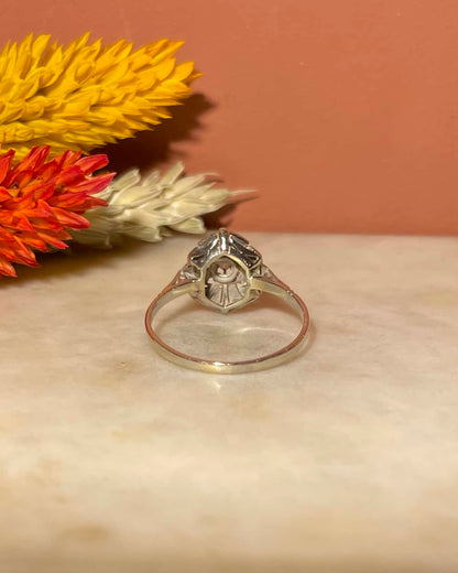 Bague Art-Déco 7 Diamants &quot;Sonia&quot;