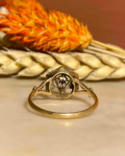 Bague Art-déco Diamants &quot;Alexane&quot;