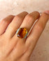 Bague Art-Déco Citrine 7.20 carats & Diamants "Coline" - Elliade Paris