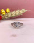 Bague Art - Deco Diamant 0.06 carat "Zélie" - Elliade Paris