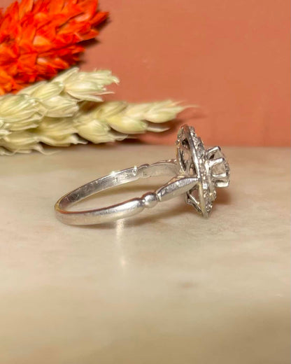 Bague Art - Déco Diamant 0.45 carat &quot;Chantal&quot; - Elliade Paris