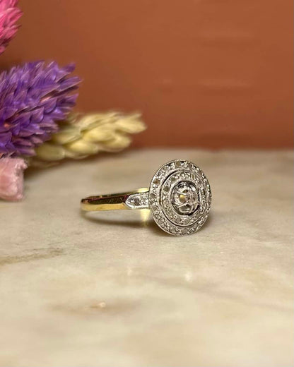 Bague Vintage Art-Déco 27 Diamants &quot;Viviana&quot;