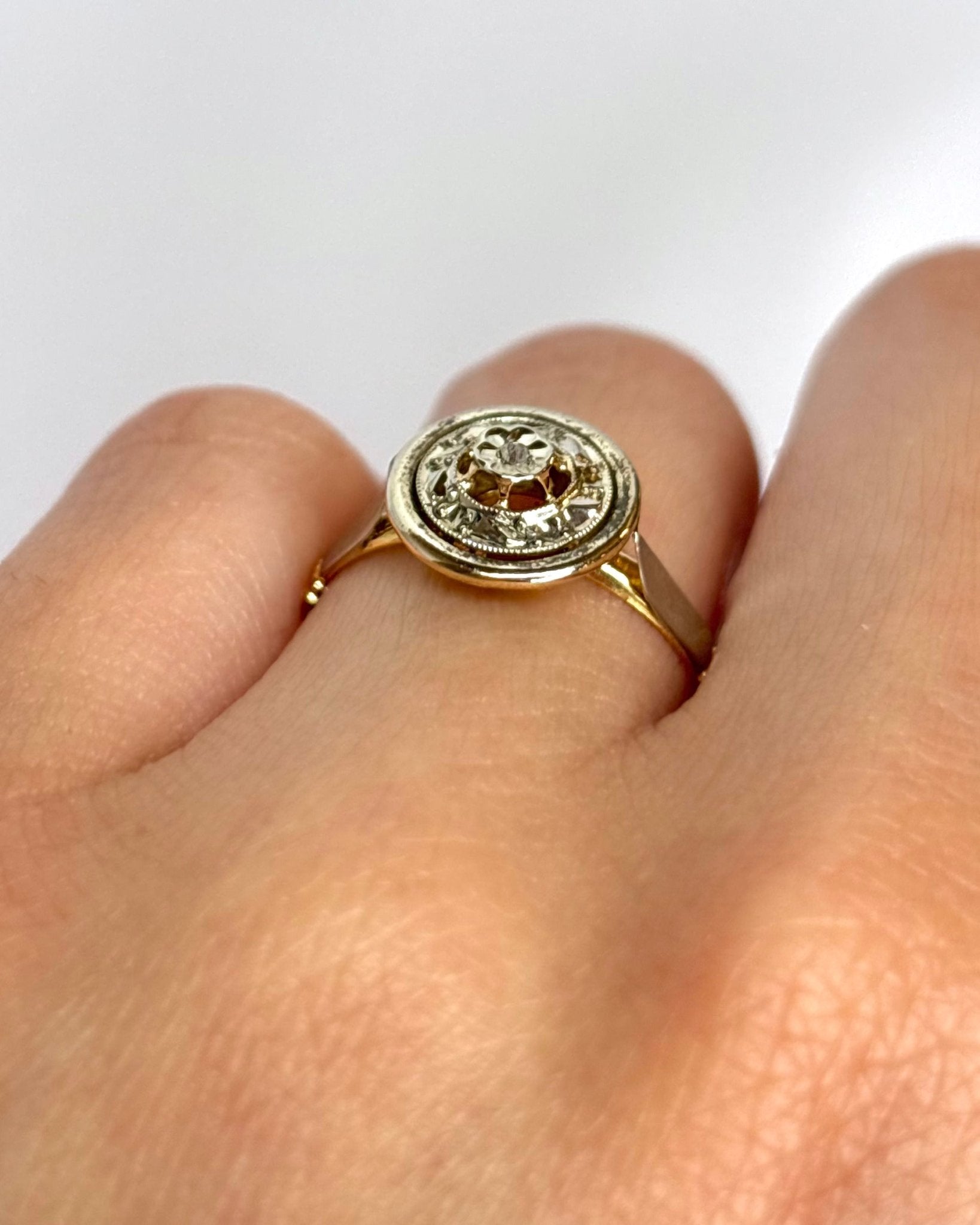 Bague Art Déco Diamant "Asma" - Elliade Paris