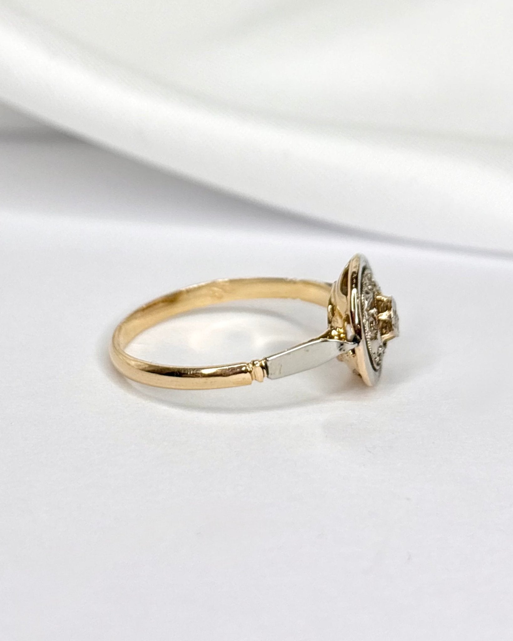 Bague Art Déco Diamant "Asma" - Elliade Paris