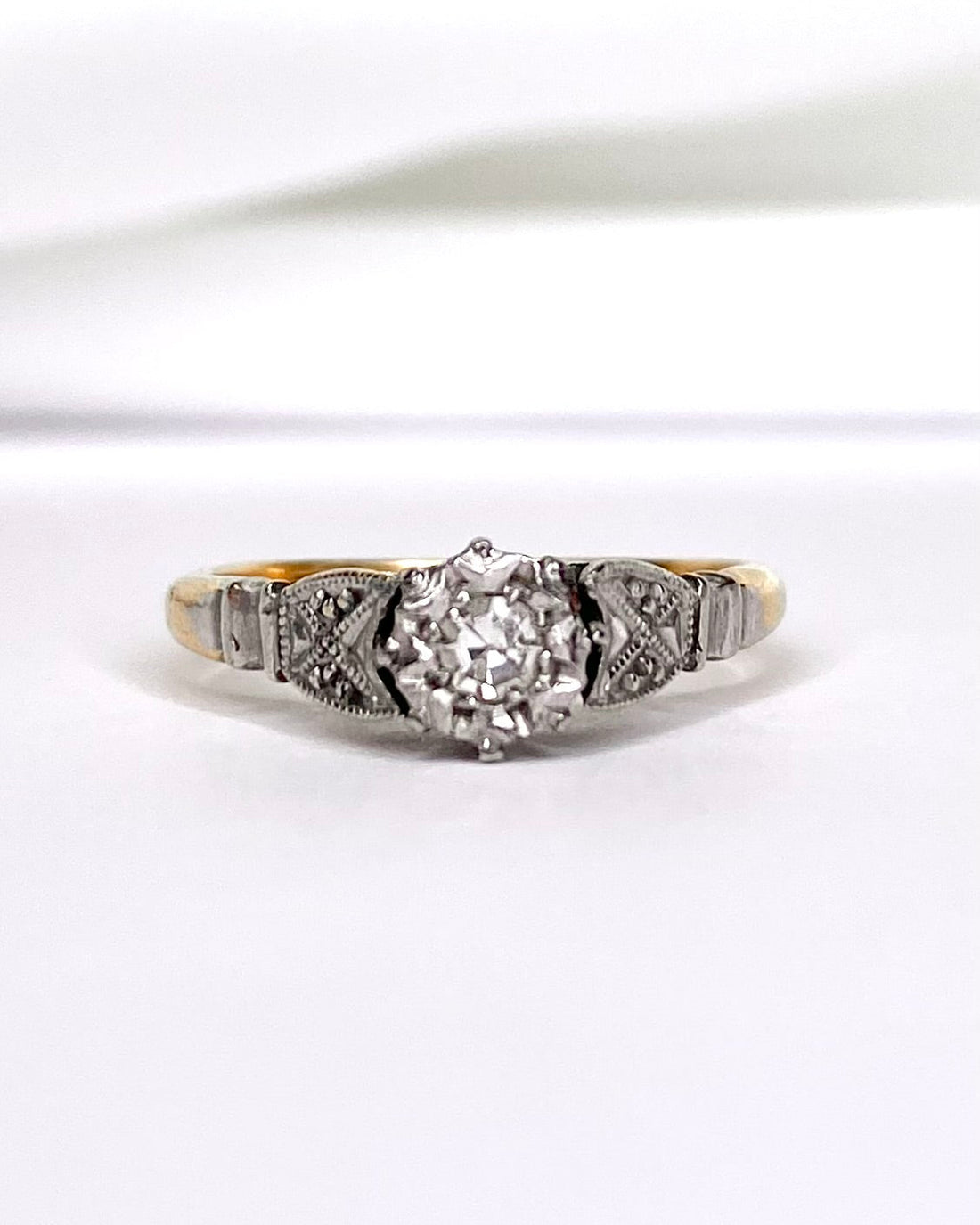 Bague Art - Déco Diamant "Barbara" - Elliade Paris