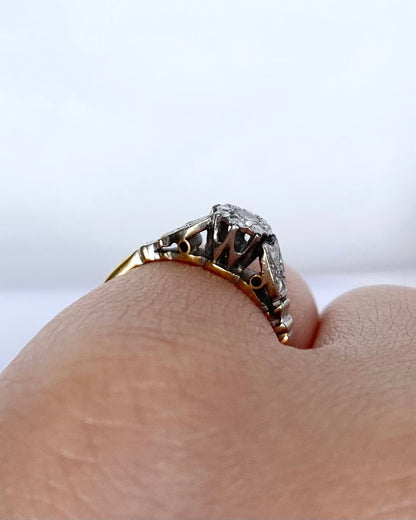 Bague Art - Déco Diamant "Barbara" - Elliade Paris