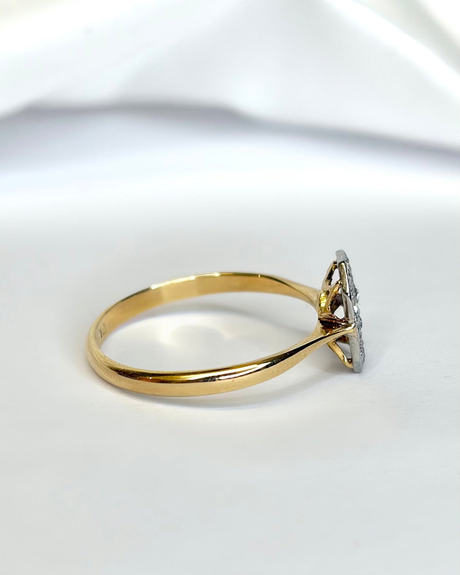 Bague Art-Déco Diamant "Eliott" - Elliade Paris
