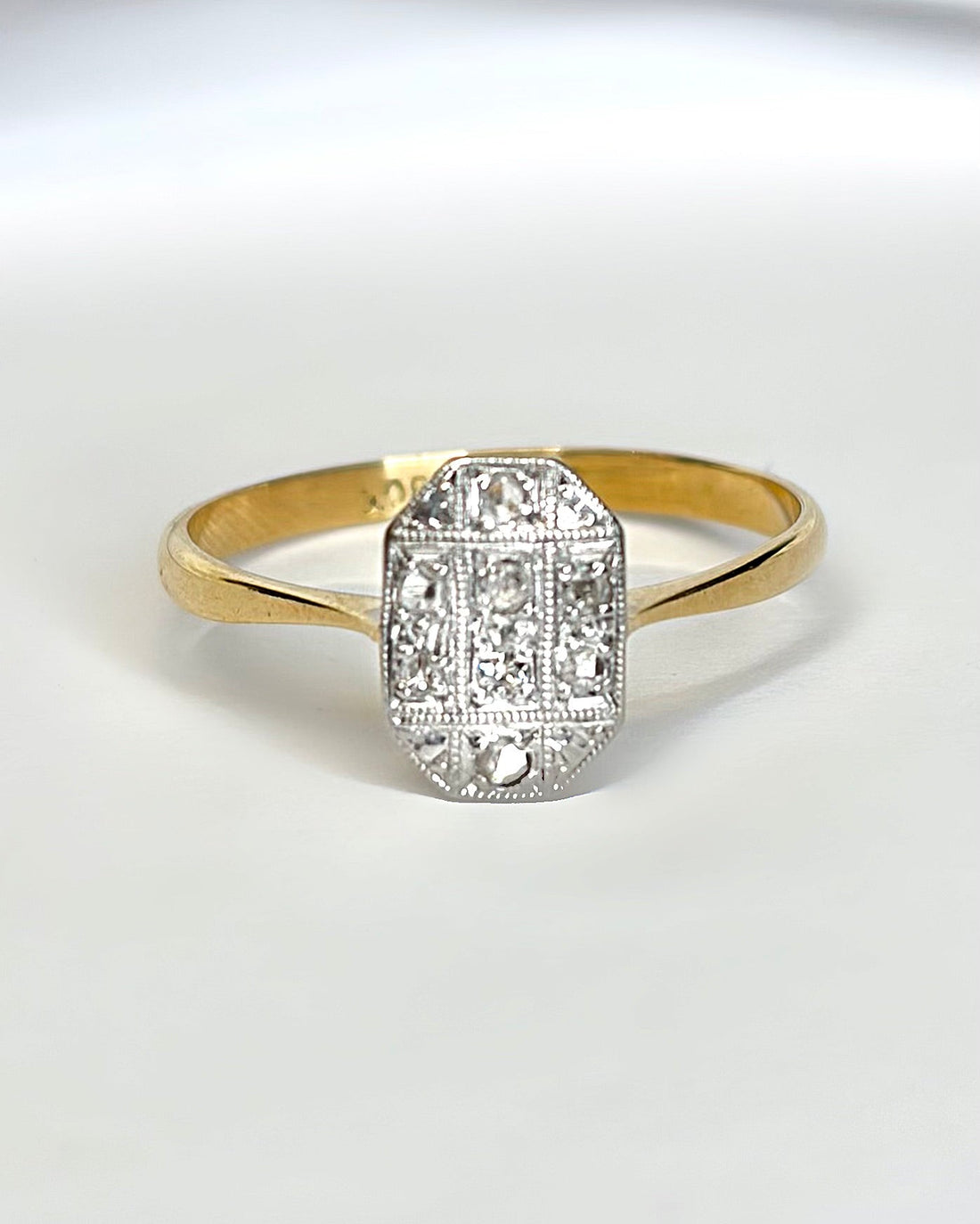 Bague Art-Déco Diamant "Eliott" - Elliade Paris