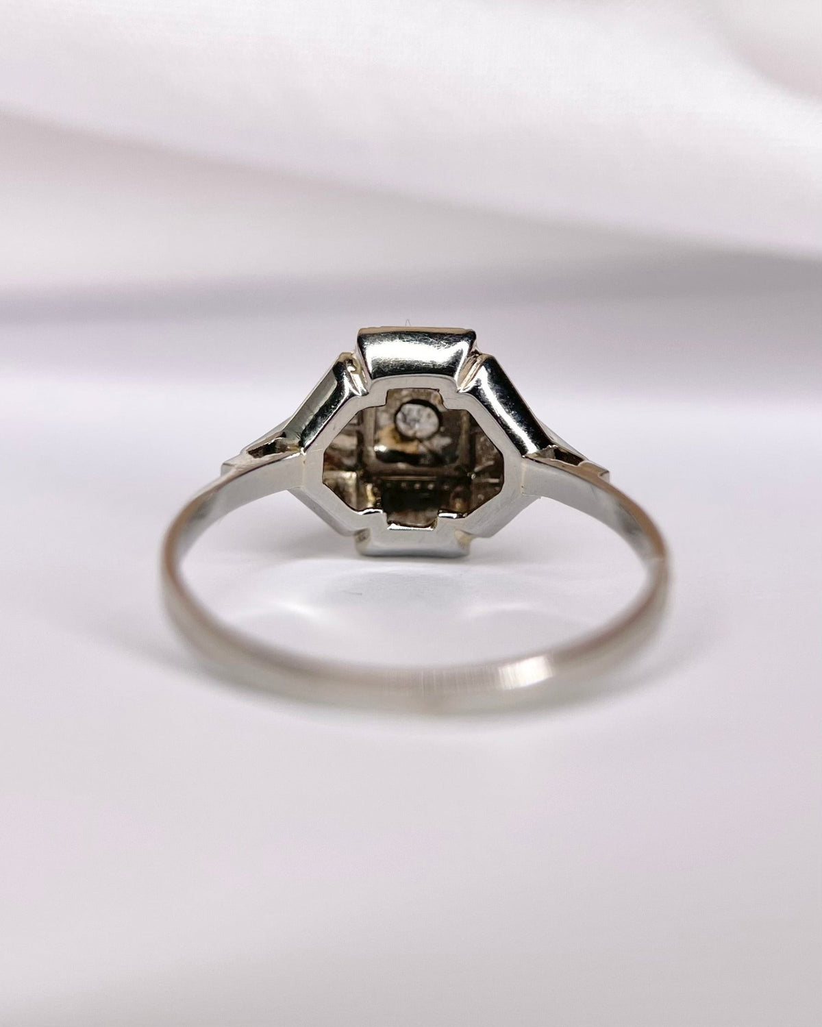 Bague Art-Déco Diamant "Faustine" - Elliade Paris