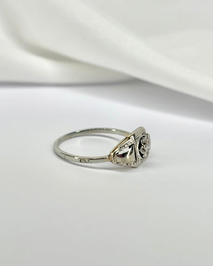 Bague Art Déco Diamant &quot;Georgette&quot; - Elliade Paris