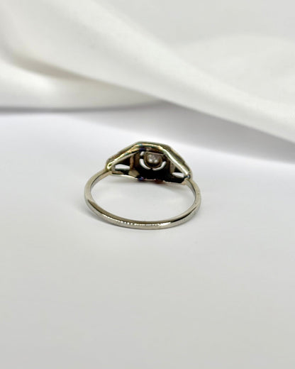 Bague Art Déco Diamant &quot;Georgette&quot; - Elliade Paris