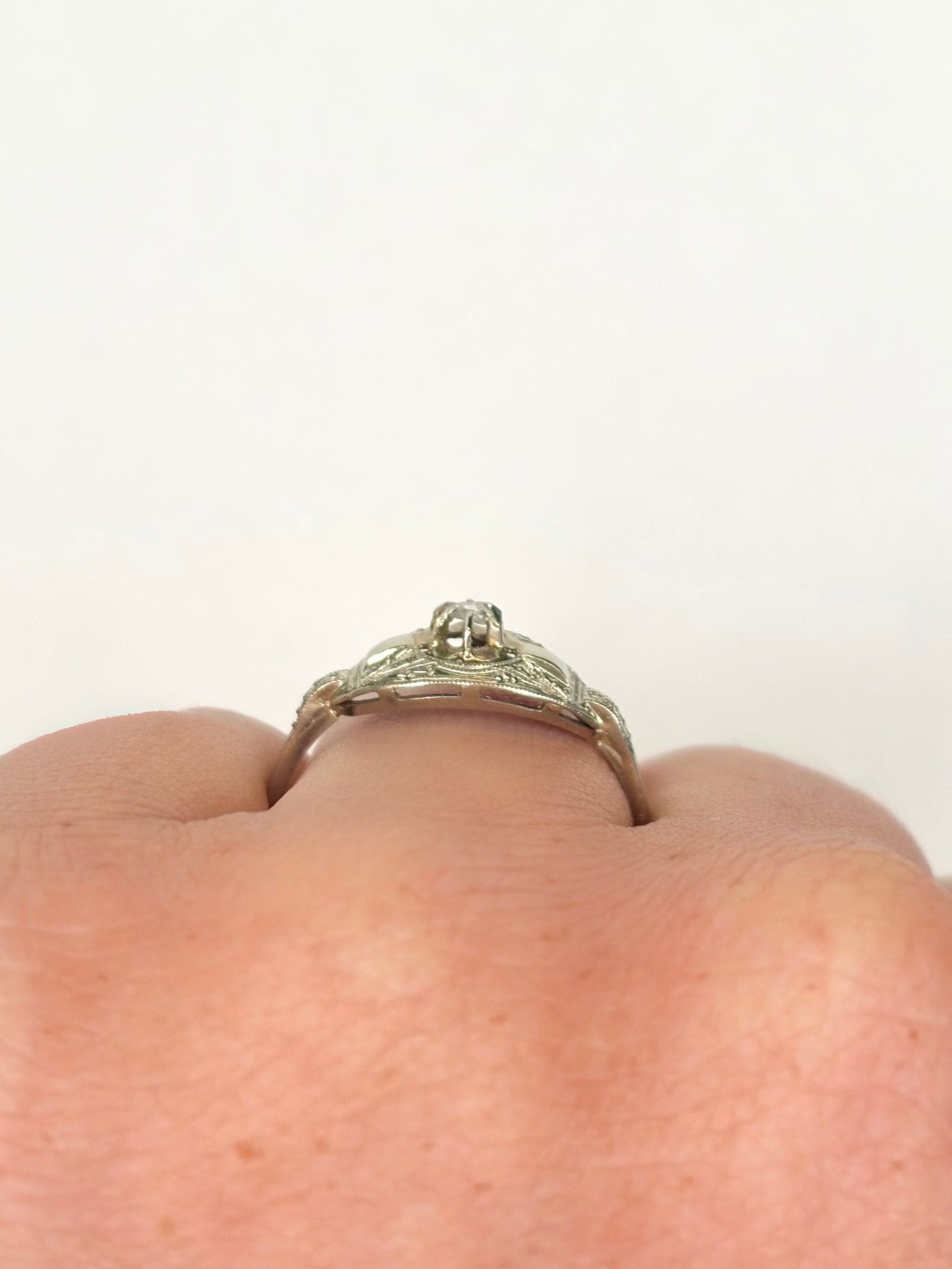 Bague Art Déco Diamant "Lise" - Elliade Paris