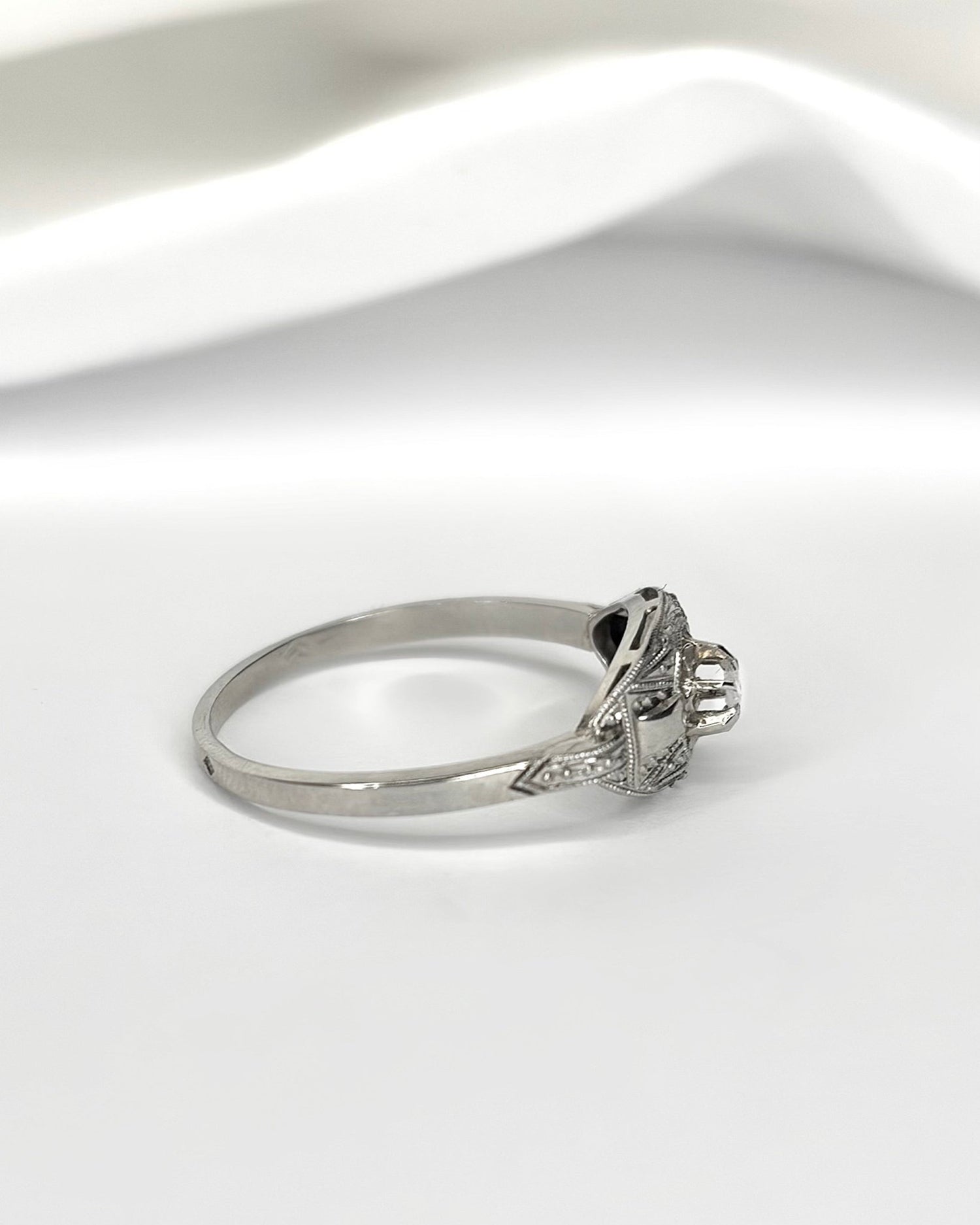 Bague Art Déco Diamant "Lise" - Elliade Paris