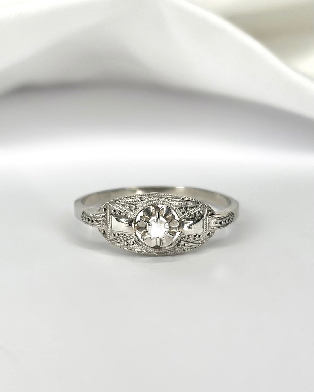 Bague Art Déco Diamant "Lise" - Elliade Paris