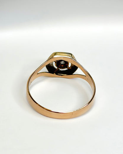 Bague Art-Déco Diamant "Louise" - Elliade Paris