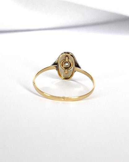 Bague Art - Déco Diamant "Maude" - Elliade Paris