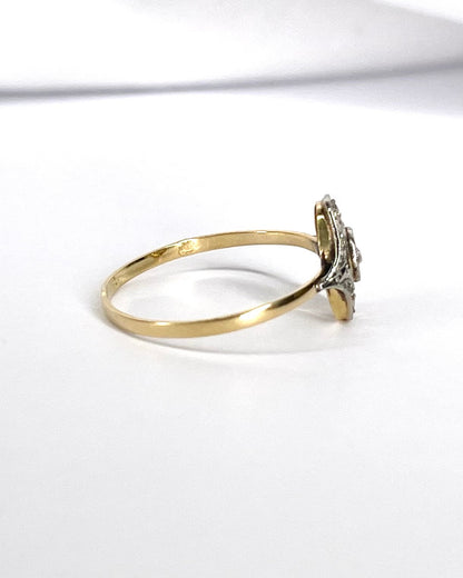 Bague Art - Déco Diamant "Maude" - Elliade Paris