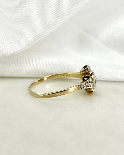 Bague Art déco Diamant &quot;Roselyne&quot; - Elliade Paris
