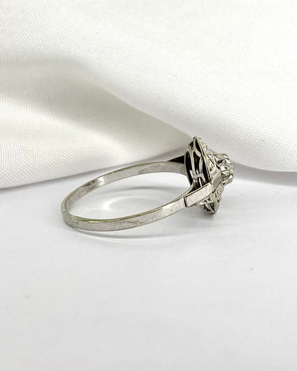 Bague Art Déco Diamant &quot;Salma&quot; - Elliade Paris